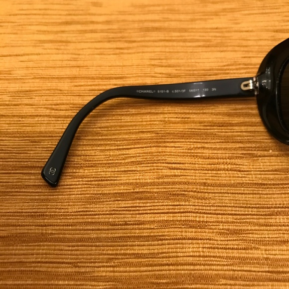 Authentic Chanel Cat Eye Sunglasses with Swarovski - Picture 6 of 8